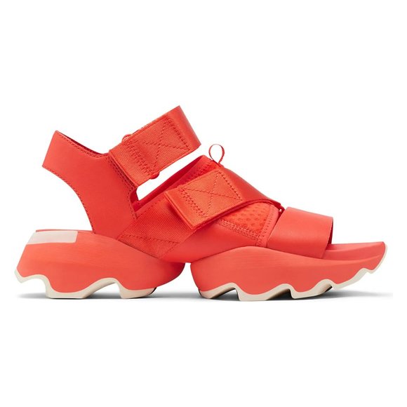 NEW Sorel Women's Size 8 Kinetic Impact Sandal Signal Red - Picture 3 of 6